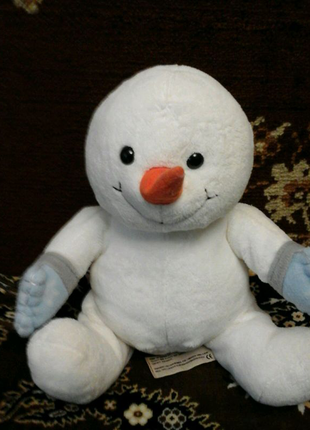 Снеговик привезён с Европы мягкая игрушка