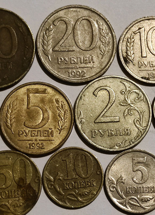 Продам набор монет России