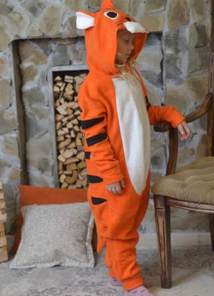 Пижама Кигуруми Тигр для детей Детский кигуруми тигренок (LL-1...