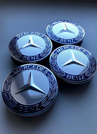 Ковпачки в диски Мерседес Mercedes 75мм A1714000025