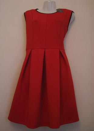 Платье красное a&f новое оригинал xl