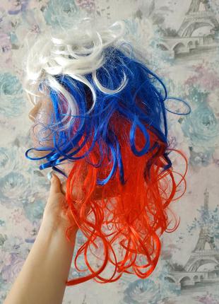 Карнавальный разноцветный парик