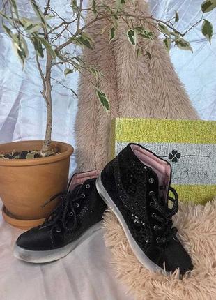Donna fiori di picche sneakers высокие кеды с пайетками