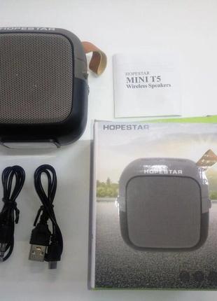 Портативная колонка Hopestar mini T5