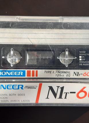 Касета Pioneer N1t 60 (Release year: 1985)