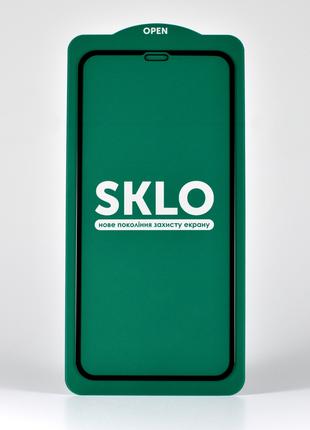 Премиальное защитное стекло на Iphone 11 SKLO клеевой слой по ...