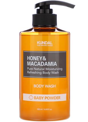 Kundal, Honey & Macadamia, Body Wash, Baby Powder, 16.90 fl oz...