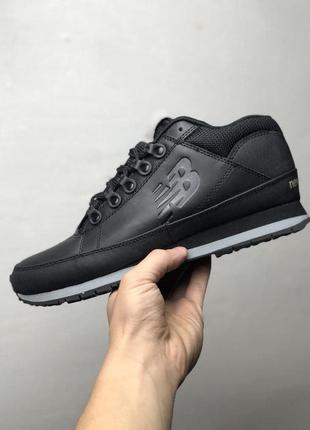 Зимние мужские ботинки new balance 754 black(термо)