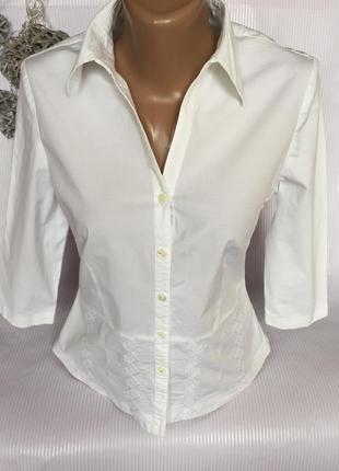 Шикарна біла сорочка alex &co