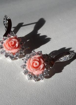 Серьги серебро