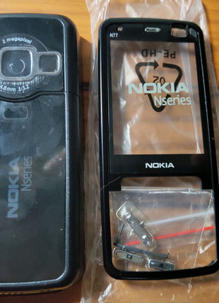 Корпус для телефона Nokia N77- черный