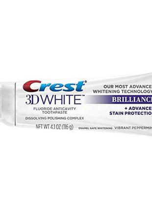 Американская отбеливающая зубная паста crest brilliance 3d whi...