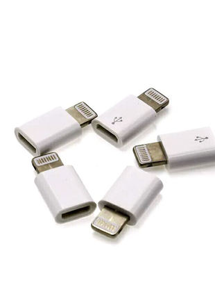 Переходник с Micro USB на Lighting для IPhone.Type-C.