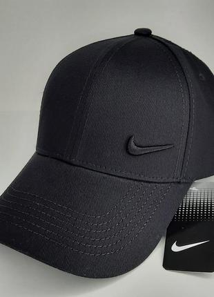 Кепка бейсболка найк nike чорна чорна