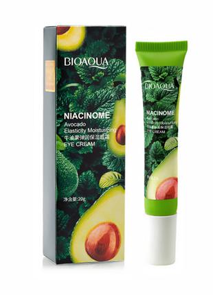 Крем BIOAQUA Niacinome Avocado для шкіри навколо очей з авокад...