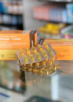 Египет. Omega-3 plus. 30 капсул.