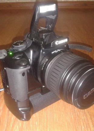 Продам зеркалку Canon EOS 400D + объектив 18-55mm