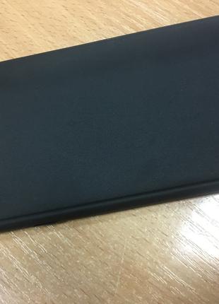 Черный матовый силиконовый чехол для Samsung J7/J710 2016