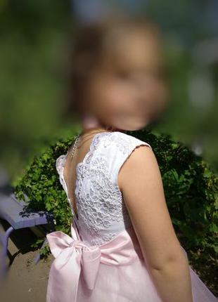 Дитяче весільне випускне плаття. Прокат або продаж.
