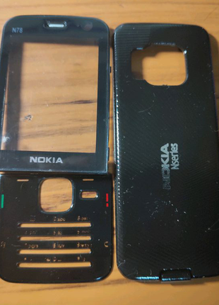 Корпус телефона Nokia N78-черный