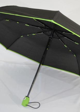 Зонт,парасольку автомат з зеленою облямівкою від фірми "sl".