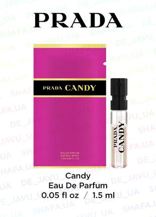 Пробник парфюма prada аромат candy духи 1.5 мл