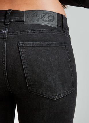 Новые черные стрейчевые джинсы cheap monday tight very stretch...