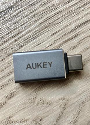 Кабель Aukey OTG USB 2.0 – Type-C, адаптер