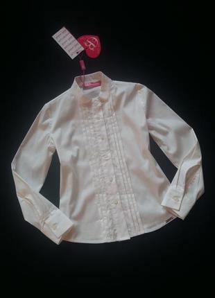 Рубашка/блуза sarah chole (италия) на 7-9 лет (размер 122-134)