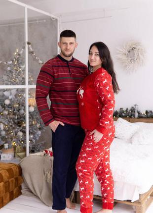 Новогодняя Пижама Теплая