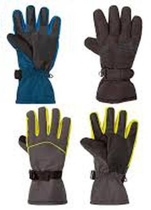 Мужские краги лыжные перчатки crivit men's ski gloves, 8.5 размер