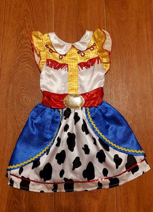 Платье джесси ковбой  р.3-4 98-104 костюм карнавальный новогодний