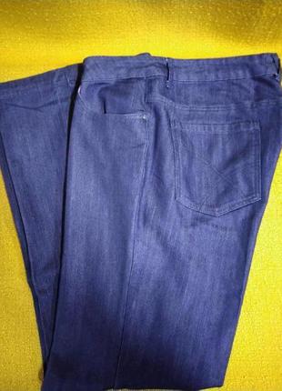 Штани класичні з джинсової тканини,європейські розміри 46,48.