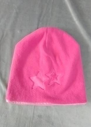 Флісова шапка на підкладці для дівчинки-підлітка