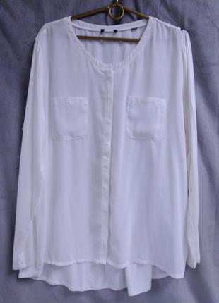 Жіноча блузка молочного кольору, євр.р.44-46