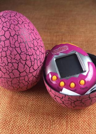 Іграшка електронний вихованець тамагочі в яйці динозавра