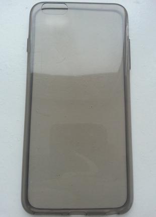 Серый силиконовый чехол iphone 6+/6S+ 5.5дюйма