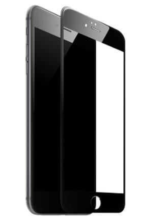 Защитное стекло черное для iphone 6/6s Full Glue