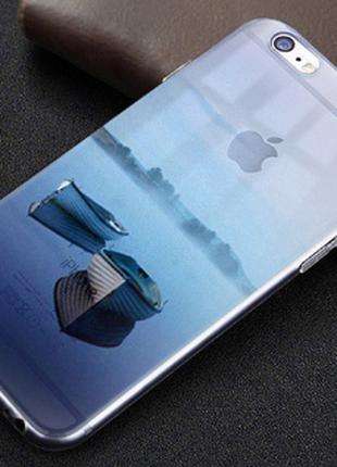 Премиум силиконовый чехол с "лодочками в 3D" для Iphone 7/8