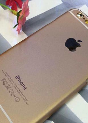 Чехол-накладка для Iphone 6 6S золотой