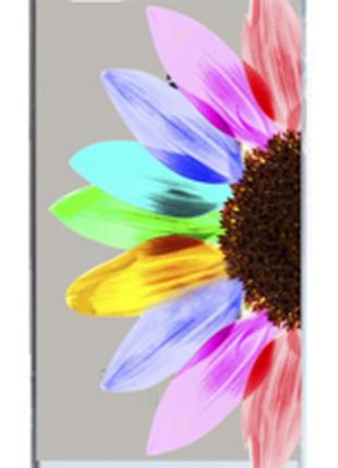 Пластиковый чехол для Iphone 5/5S половинка цветка
