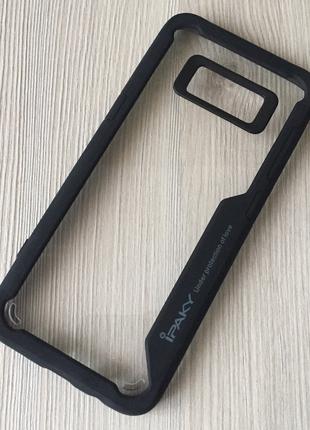 Чехол для Samsung S8 Auto Focus с черным ободом