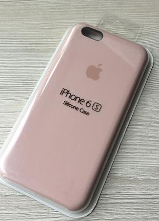 Бледно-розовый чехол для iphone 6 6S в упаковке микрофибра + s...