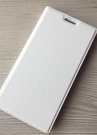 Белая книжечка для Samsung Galaxy A5 A510 на магните в упаковке