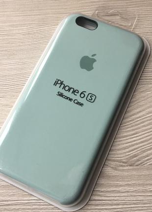 Светло-голубой чехол для iphone 6 6S в упаковке микрофибра + s...