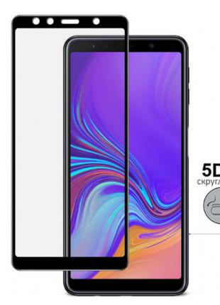 Защитное стекло 5D Samsung Galaxy A7 (2018) / A750 black