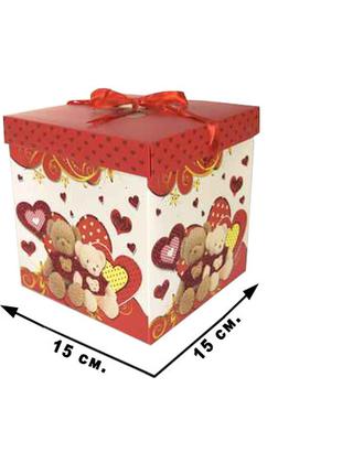 Коробка для подарка CEL-142-2, 11х11 см (15*15см CEL-142-2M)