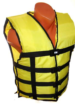 Жилет страховочный LIFEVEST желтый 100-130кг