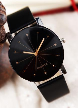 Женские часы Classic black черные, жіночий наручний годинник, ...