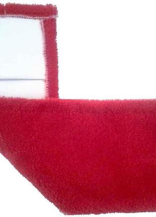 Насадка для швабри з мікрофібри червона SUN1902 red ТМ Eco Fabric